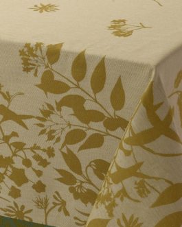 Nappe herbes folles pousse Jacquard Français