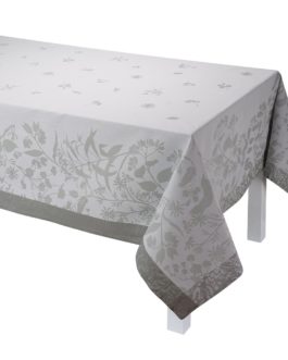 Nappe Herbes folles Givre Le Jacquard Français