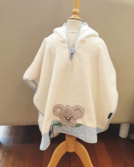 Poncho Koala bleu