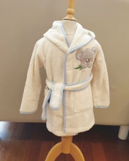 Peignoir de bain Koala bleu